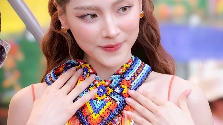 Baifern Shines in Mango Earrings from Marget Project at Maha Songkran World Water Festival 2025