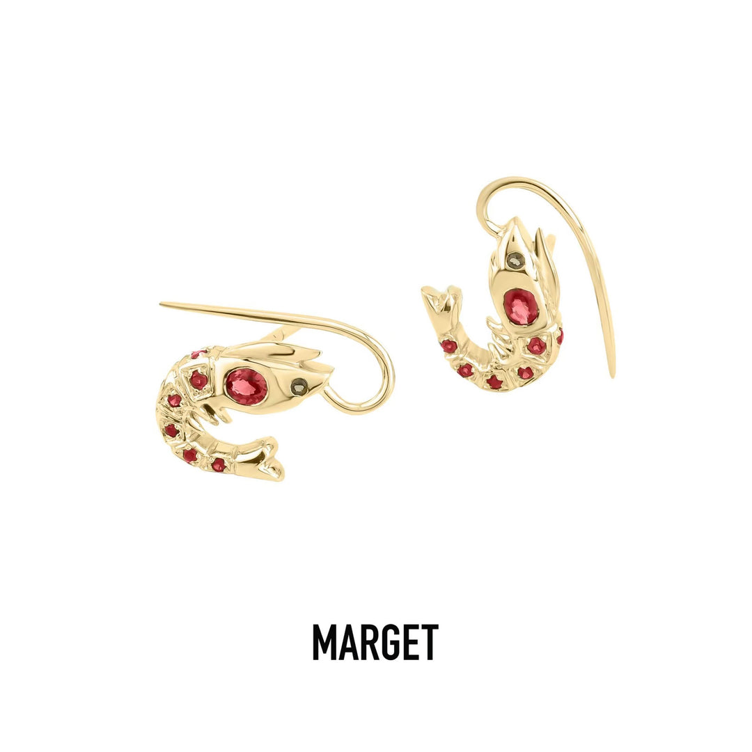 Shrimp Earrings