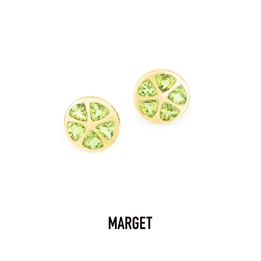 Lime Earrings