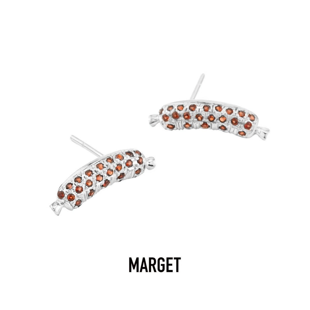 Sausage Earrings